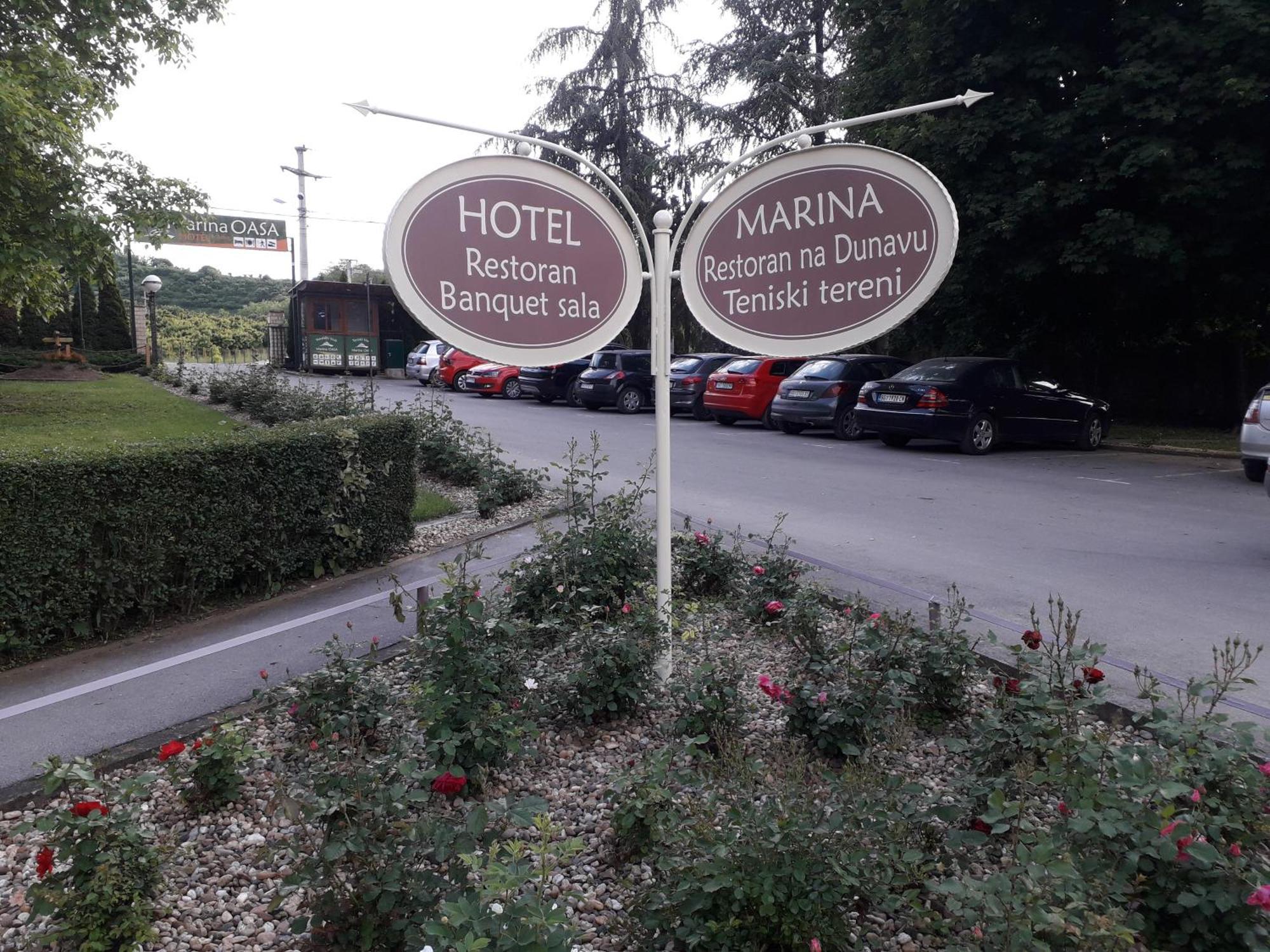 Hotel Marina Oasa Grocka エクステリア 写真